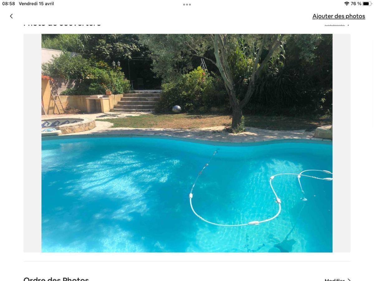 Studio Oustaou Acces Piscine Marseilles Exterior foto